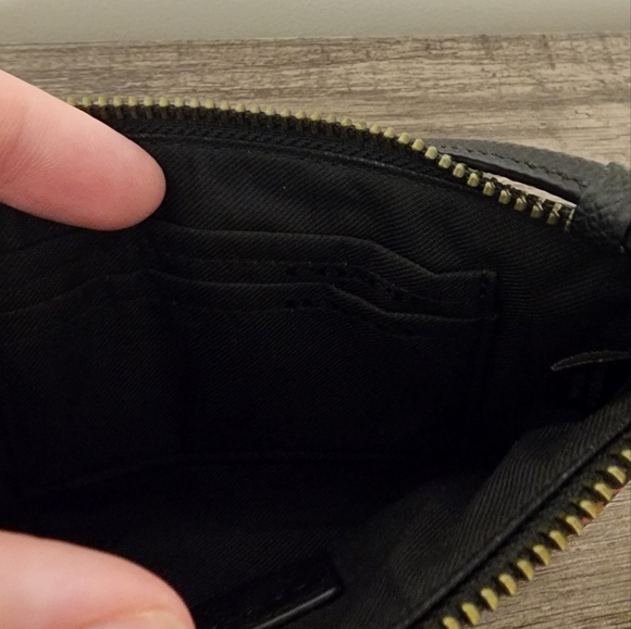 Coach Baseman Wild Beast Leopard Cheetah Wristlet/Wallet - Picture 3 of 7